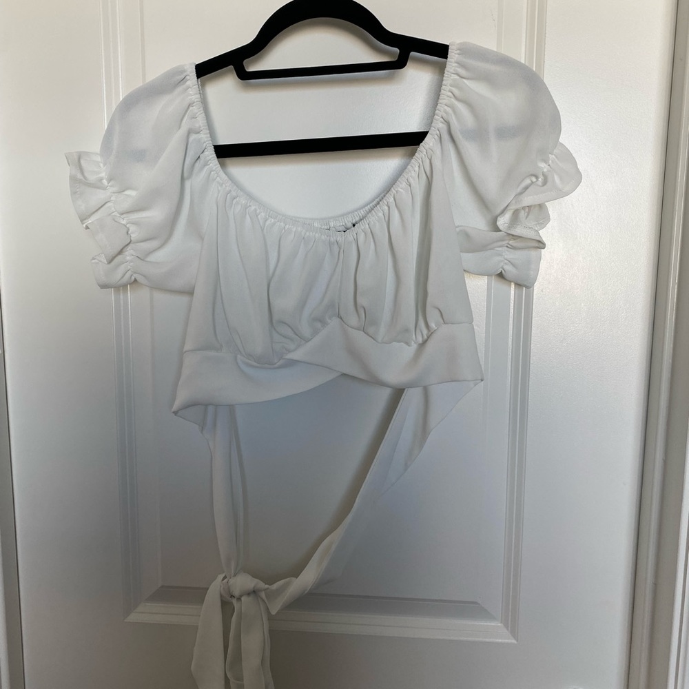 White crop from shien in size L, only worn once